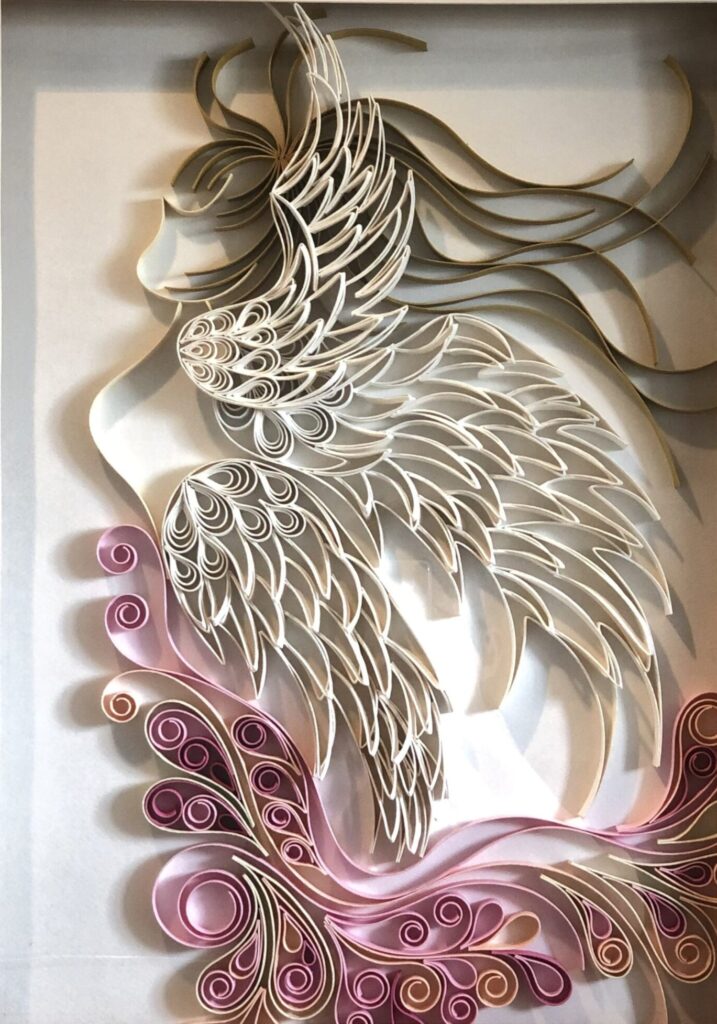 空へ（女神の飛翔）
