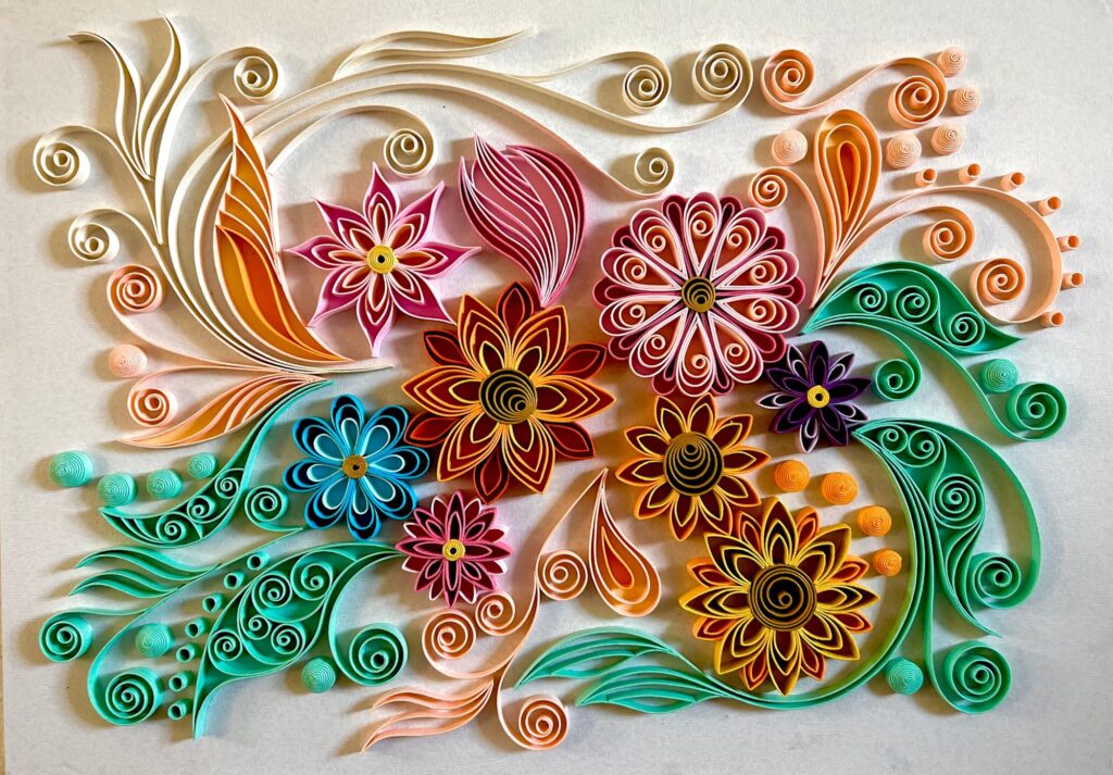 錦上のflower bouquet(花束)